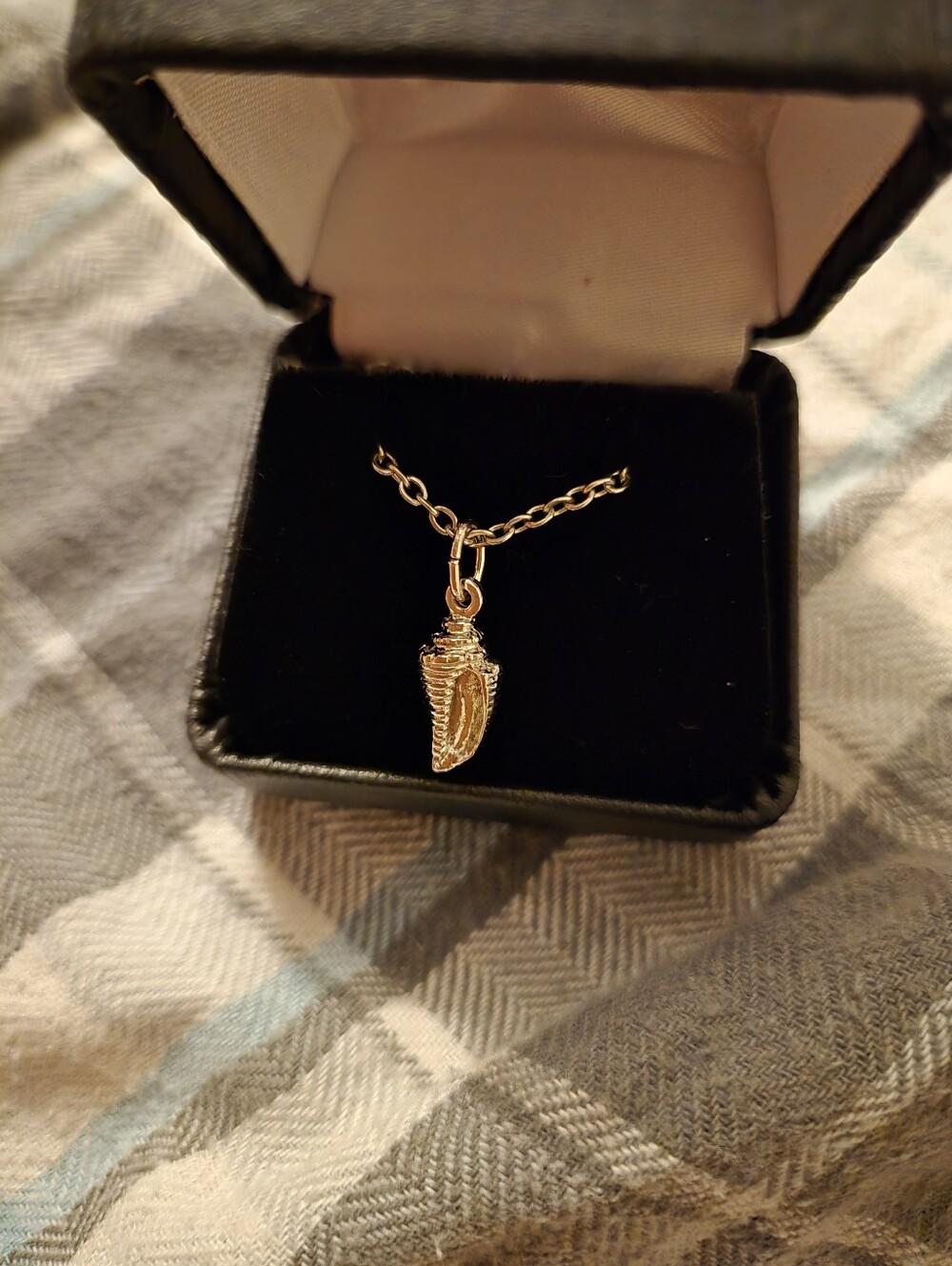 Sterling Sliver Seashell Necklace